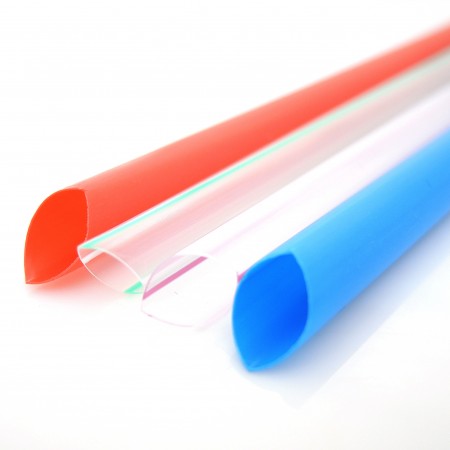 D: 8 мм пластиковая прокалывающая соломинка (L: 21 см) - D: 8 мм пластиковая прокалывающая соломинка